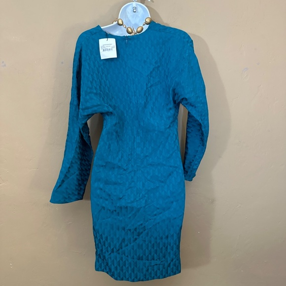 Sandro Cocktail Dress EU 38 / US 8 New with tags MSRP $340 100% viscose Gathered - Picture 3 of 4